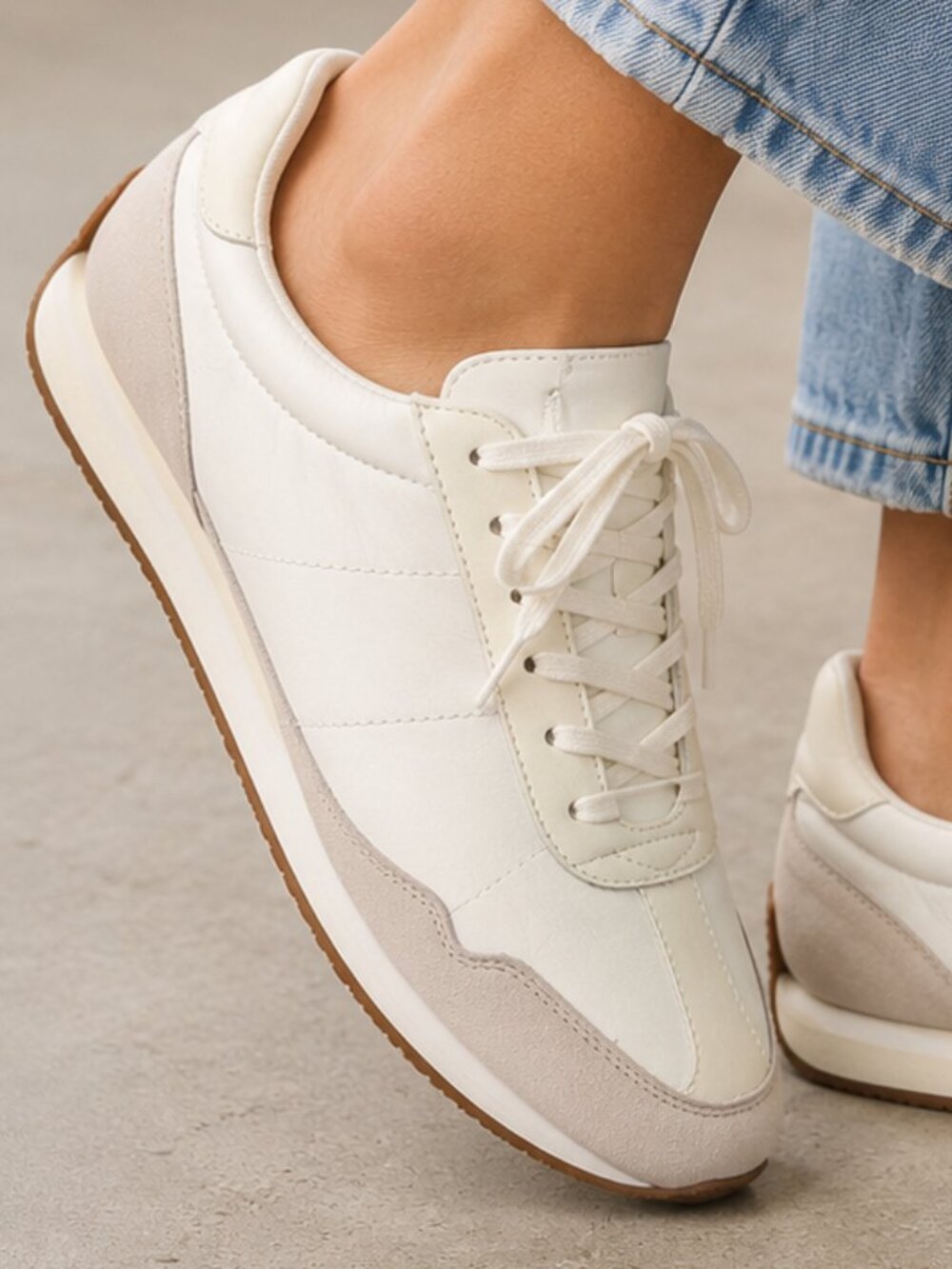 Madewell League Sneakers White  Trainer Tennis Shoe Women 12 Men 10.5